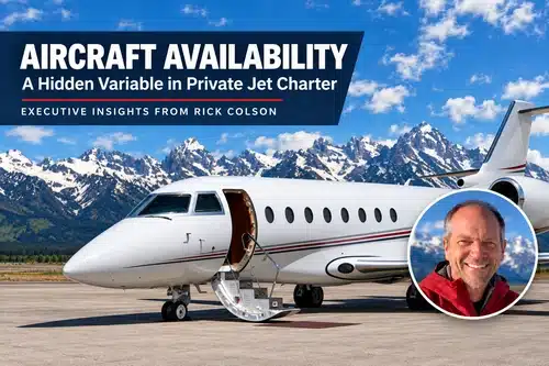 Chicago private jet aircraft availability explained by Rick Colson